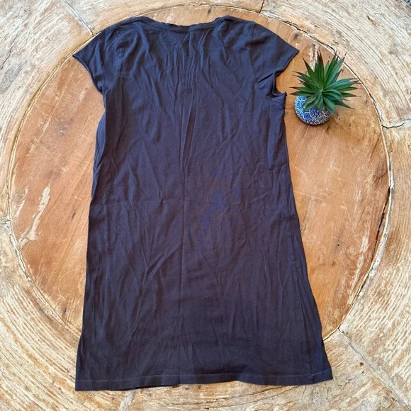 ALLSAINTS Spitalfields Black Skull Embellished Tank Dress Long Tunic - Picture 4 of 7